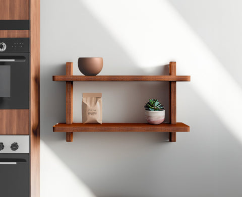 Small Shelf Walnut