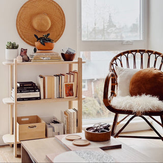 Decorated Modern Shelf