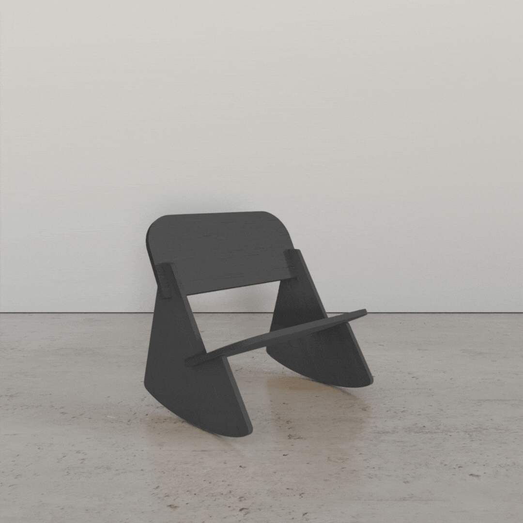 Mini Rocker Rocking Chair