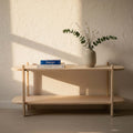 Large 2 Tier Modern Shelf