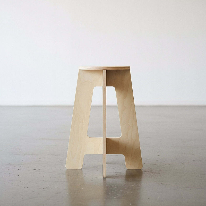 Wood Desk Stool