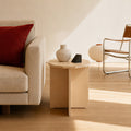 poly side table oiled