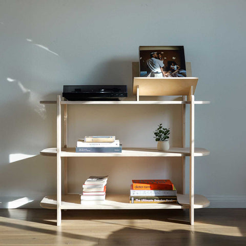 Modern Record Player Stand
