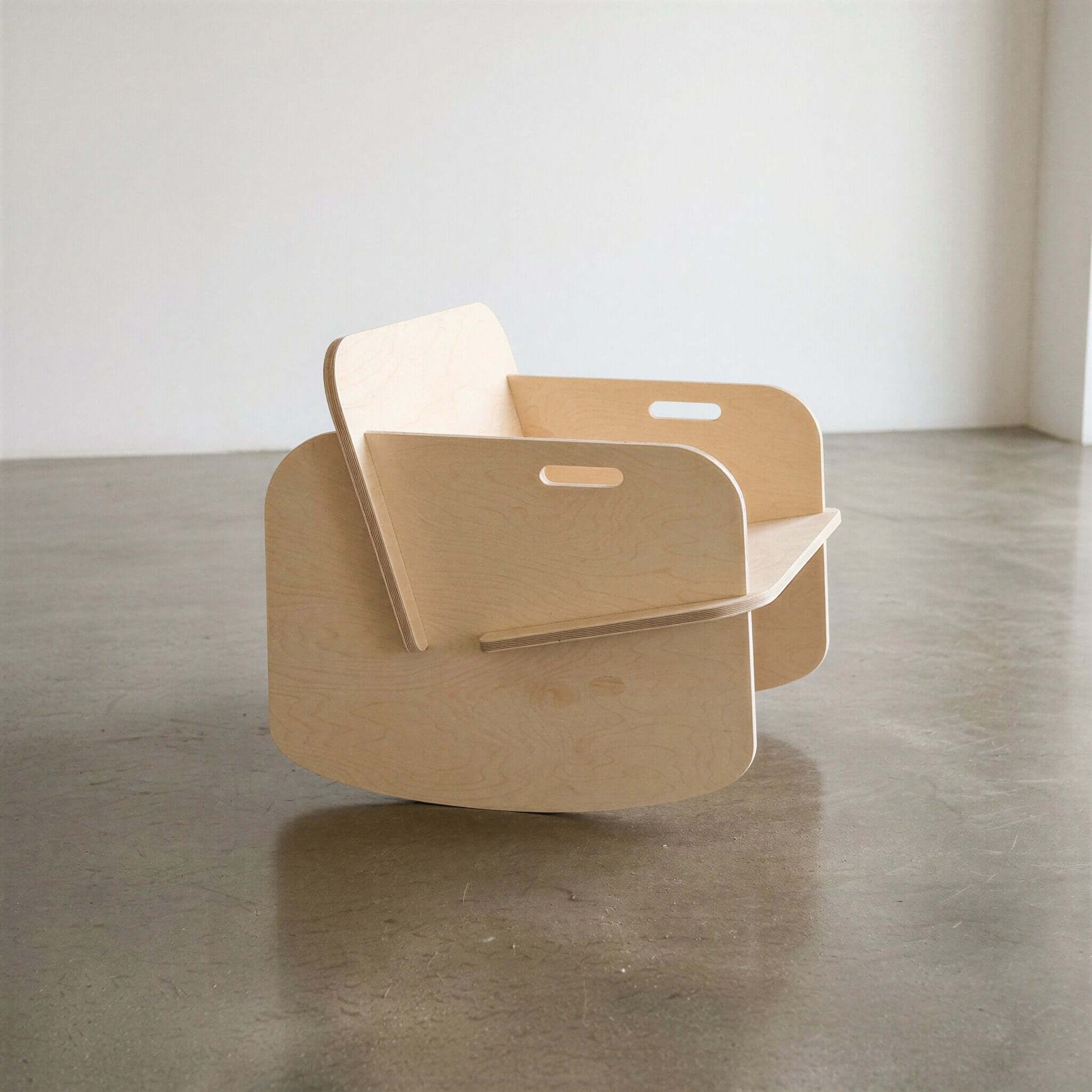 Modern Rocking Entwood Modern Rocker
