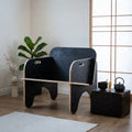 Lounge Chair Stained Black