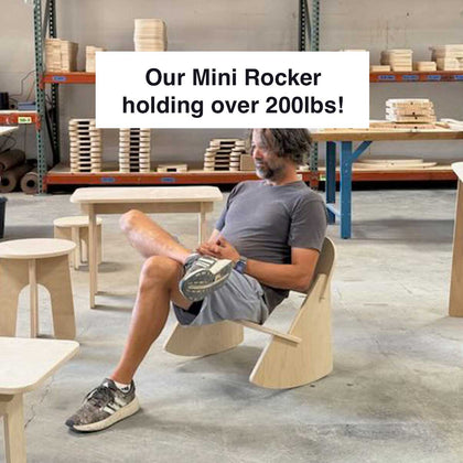 Mini Rocker - Kids Rocking Chair