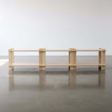 Modular Shelf featuring clean lines and versatile design, made from strong furniture grade plywood.