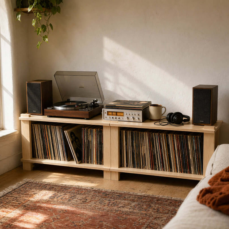 Modular Record Player Stand