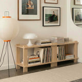 A stylish Modular Shelf displaying books and decor, perfect for any home or office space.